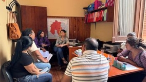 Funcionarios y jefes comunales delinearon agenda de trabajo por fiestas populares