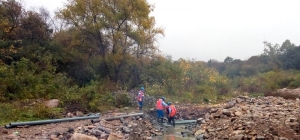 Agua Potable recambia exitosamente parte del colector cloacal en Los Huaicos