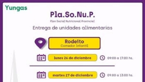Comer en Casa: Familias de Calilegua y Rodeito recibir&aacute;n unidades alimentarias