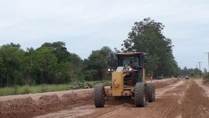 Obras de ruta El Talar - Vinalito, en ritmo &oacute;ptimo