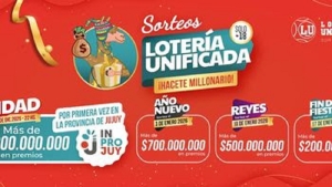 Jujuy ser&aacute; sede del Sorteo Extraordinario de Navidad de Loter&iacute;a Unificada 2025