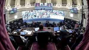 Despu&eacute;s de un a&ntilde;o y medio, el Senado vuelve a las sesiones presenciales