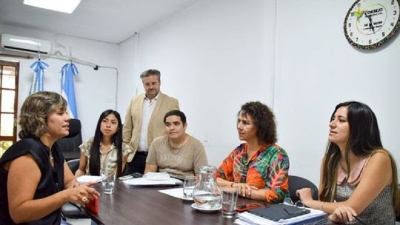 El Consejo Provincial de la Mujer acord&oacute; acciones conjuntas con el municipio