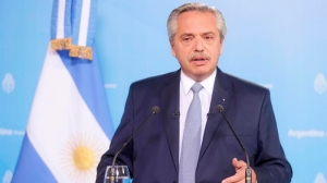 El Presidente destac&oacute; que el peronismo "protege la industria, la producci&oacute;n y el empleo"