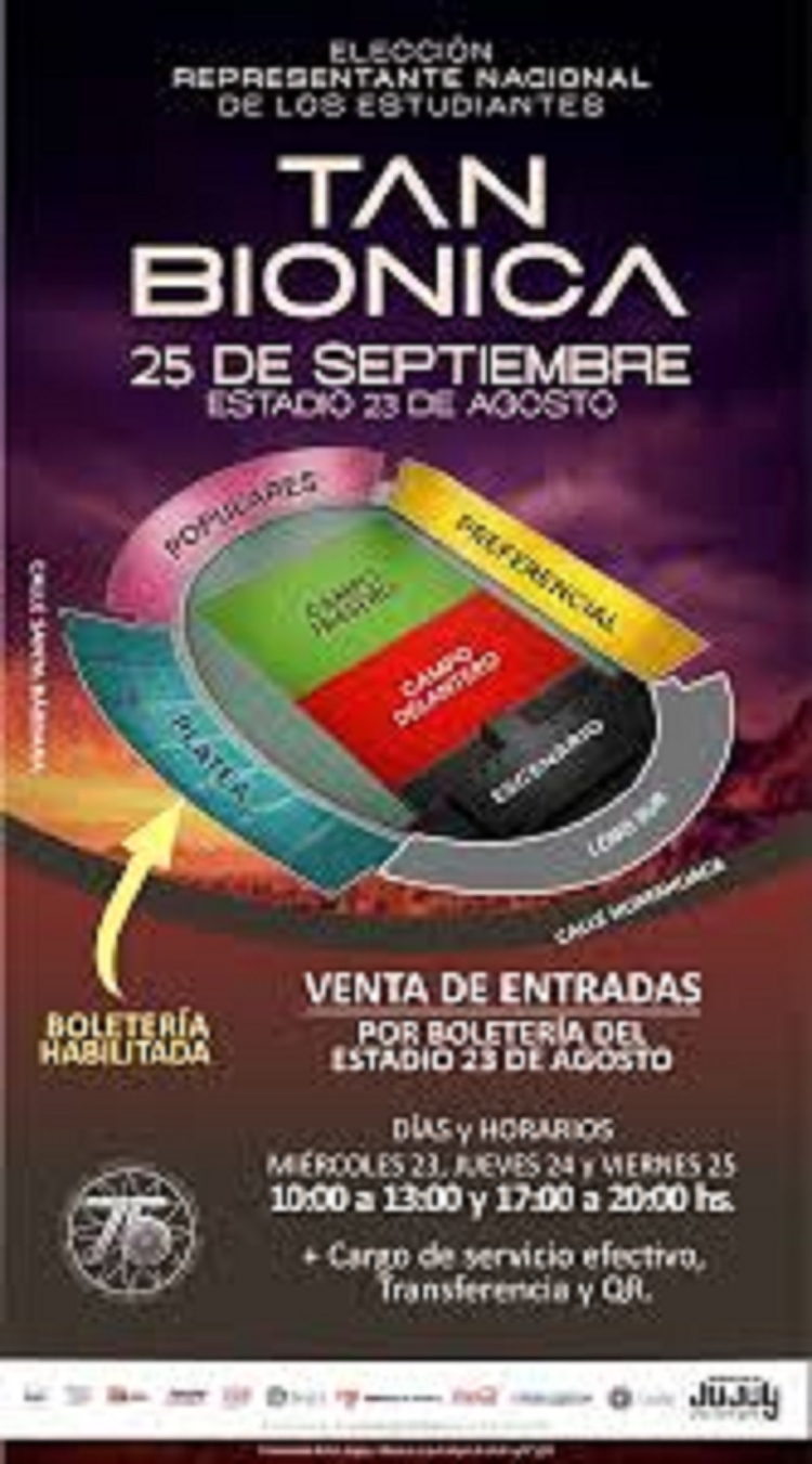 Se habilit&oacute; la venta presencial de entradas para la Elecci&oacute;n Nacional de los Estudiantes
