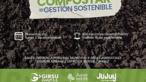 Abren inscripciones para el taller "Compostar GIRSU JUJUY = Gesti&oacute;n Sostenible"