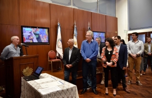 La legislatura reconoci&oacute; a personalidades destacadas de la cultura, el deporte y el turismo