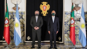 "Venimos a ratificar nuestros acuerdos con Europa para que nos acompa&ntilde;en", dijo Fern&aacute;ndez