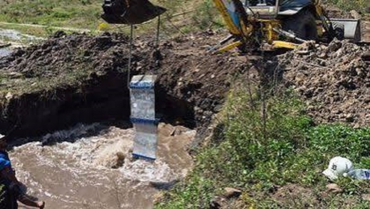 Agua Potable concluy&oacute; la reparaci&oacute;n del acueducto e investiga un hecho de vandalismo