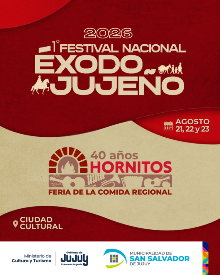 Ya est&aacute;n a la venta las entradas para el 1&deg; Festival Nacional del &Eacute;xodo Juje&ntilde;o