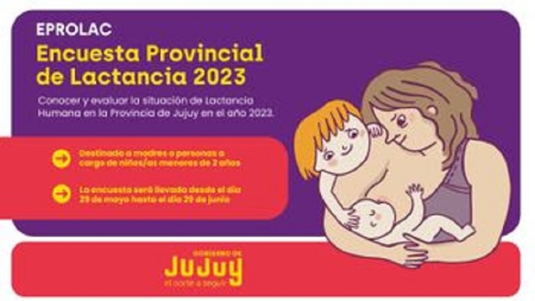 Inicia la Encuesta Provincial de Lactancia 2023