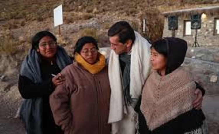 El gobernador acompa&ntilde;&oacute; la celebraci&oacute;n del Inti Raymi junto a la comunidad de Santo Domingo en Rinconada