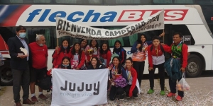 Regres&oacute; la Delegacion de Deportistas Juje&ntilde;os desde La Rioja