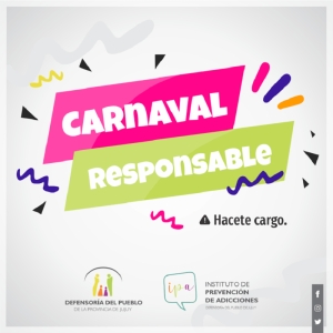 La Defensor&iacute;a del Pueblo iniciar&aacute; campa&ntilde;a de concientizaci&oacute;n denominada &ldquo;Carnaval Responsable&rdquo;