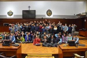 Alumnos del Colegio Blaise Pascal visitaron la Legislatura de Jujuy