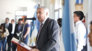 Morales inaugur&oacute; una nueva escuela secundaria en Monterrico financiada con la renta de Cauchari