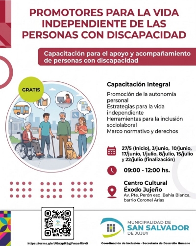 El Municipio present&oacute; la capacitaci&oacute;n &ldquo;Promotores para la Vida Independiente de las Personas con Discapacidad&rdquo;