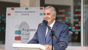 Morales inaugur&oacute; el nuevo edificio del Registro Civil de San Pedro