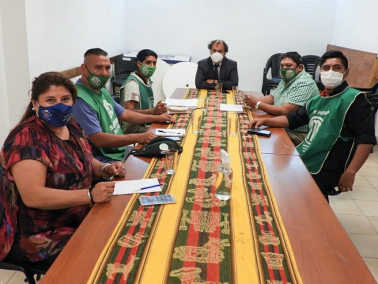 &Aacute;lvarez Garc&iacute;a se reuni&oacute; con referentes de ATE