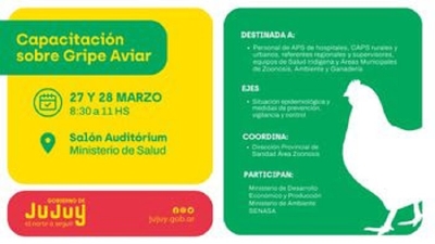 Actualizan capacitaci&oacute;n sobre gripe aviar a equipos de Atenci&oacute;n Primaria de la Salud