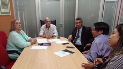 Integrantes del directorio del ISJ se reunieron con referentes del Instituto Superior "Nuevo Horizonte"