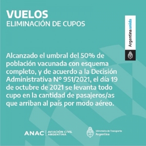 Desde el 19 de octubre levantan los cupos para pasajeros que regresan al pa&iacute;s en avi&oacute;n