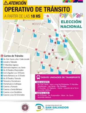 Disposiciones del tr&aacute;nsito por la elecci&oacute;n de la representante nacional