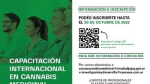 Extienden fecha de inscripci&oacute;n a la capacitaci&oacute;n en cannabis medicinal