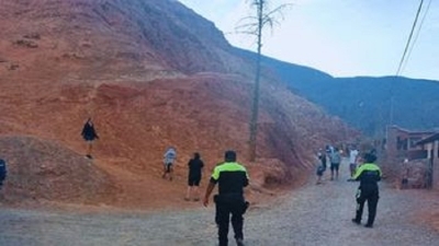 Seguridad presente en la Quebrada para cuidar al turista