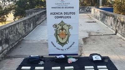 Delitos Complejos incaut&oacute; m&aacute;s de 50 kilogramos de clorhidrato de coca&iacute;na de m&aacute;xima pureza, en proximidades de la localidad de Le&oacute;n