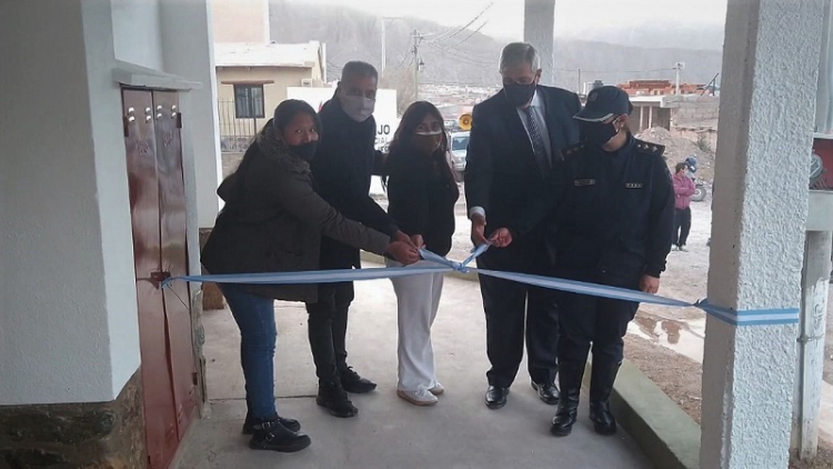 El vicegobernador particip&oacute; de la inauguraci&oacute;n de un destacamento policial en Maimar&aacute;