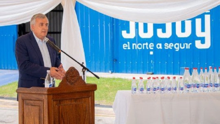 Morales inaugur&oacute; la ampliaci&oacute;n de la planta de Xuma para el procesamiento de agua gasificada y dep&oacute;sito de productos