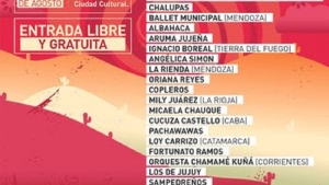 Grilla de actuaciones del Festival Nacional de la Pachamama