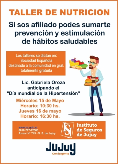 Instituto de seguros de Jujuy program&oacute; acciones por el d&iacute;a mundial de la hipertension