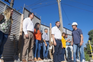 Ediles visitaron la obra del nuevo ascensor urbano