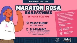 Marat&oacute;n Rosa de baile fitness por el Mes de Sensibilizaci&oacute;n frente al c&aacute;ncer de mama