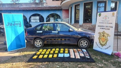 Delitos Complejos detuvo a un sujeto con 19 kilos de coca&iacute;na