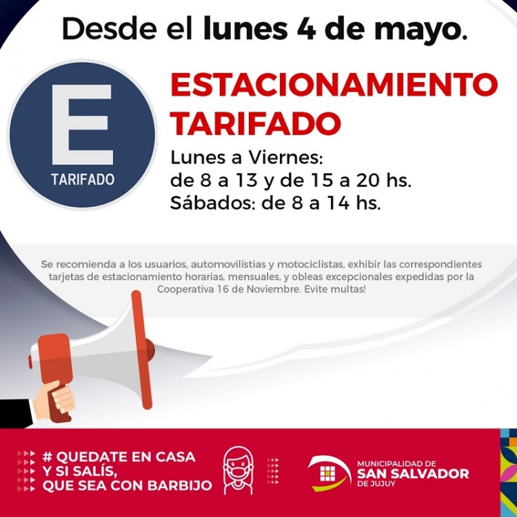 Vuelve el estacionamiento tarifado