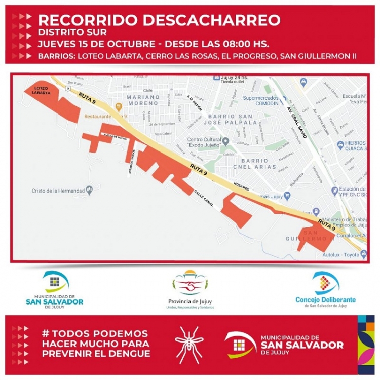 Nueva jornada de descacharreo