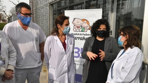 Vizzotti encabez&oacute; el inicio de la campa&ntilde;a de vacunaci&oacute;n pedi&aacute;trica