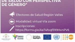 Jornadas de Formaci&oacute;n en Pol&iacute;ticas de Salud con Perspectiva de G&eacute;nero