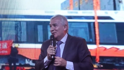Morales anunci&oacute; que en diciembre estar&aacute; listo para funcionar el sistema del tren tur&iacute;stico y solar de la Quebrada