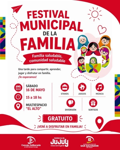 El Multiespacio Alto Comedero celebrar&aacute; el D&iacute;a de la Familia con un gran festival comunitario