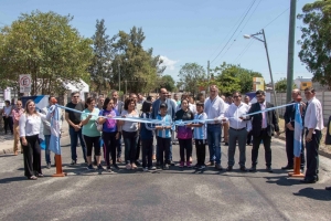 El municipio palpale&ntilde;o con fondos propios inaugur&oacute; un nuevo &ldquo;corredor escolar seguro&rdquo; en la ciudad