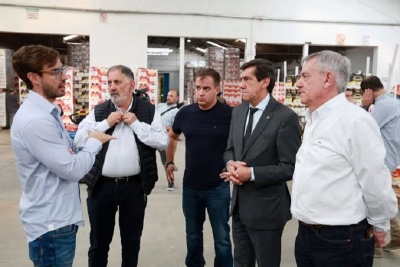 Sadir visit&oacute; Citrus del Norte, la empresa agroindustrial juje&ntilde;a que es potencia exportadora en Europa
