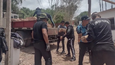 Tren: sigue la reubicaci&oacute;n de las familias a las nuevas viviendas en Tilcara