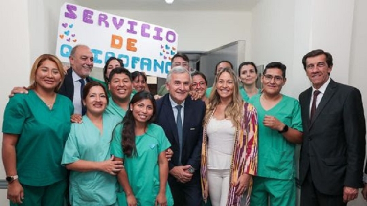 "Un viejo anhelo hoy es realidad", dijo Morales al inaugurar la Nueva Maternidad "Doctora Josefina Scaro" en el hospital Snopek