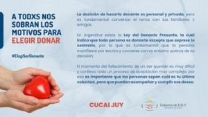 Desde 1995, Jujuy realiz&oacute; 197 operativos de ablaci&oacute;n