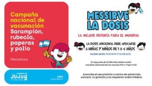 Inicia la Campa&ntilde;a Nacional de Vacunaci&oacute;n frente a Sarampi&oacute;n, Rubeola, Paperas y Poliomielitis 2022