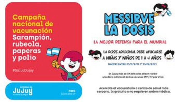 Inicia la Campa&ntilde;a Nacional de Vacunaci&oacute;n frente a Sarampi&oacute;n, Rubeola, Paperas y Poliomielitis 2022